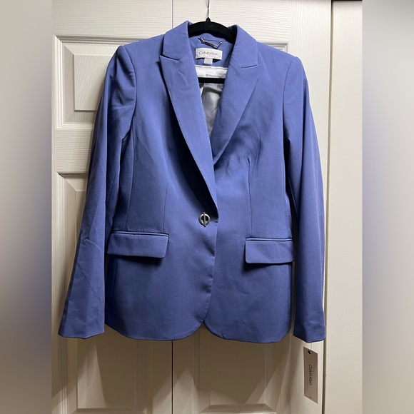 Women's One-Button Blazer - Picture 2 of 6
